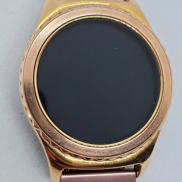 Samsung Galaxy Gear S2 40MM Rose Gold Case Rose Gold Milanese Band Working - Picture 6 of 16